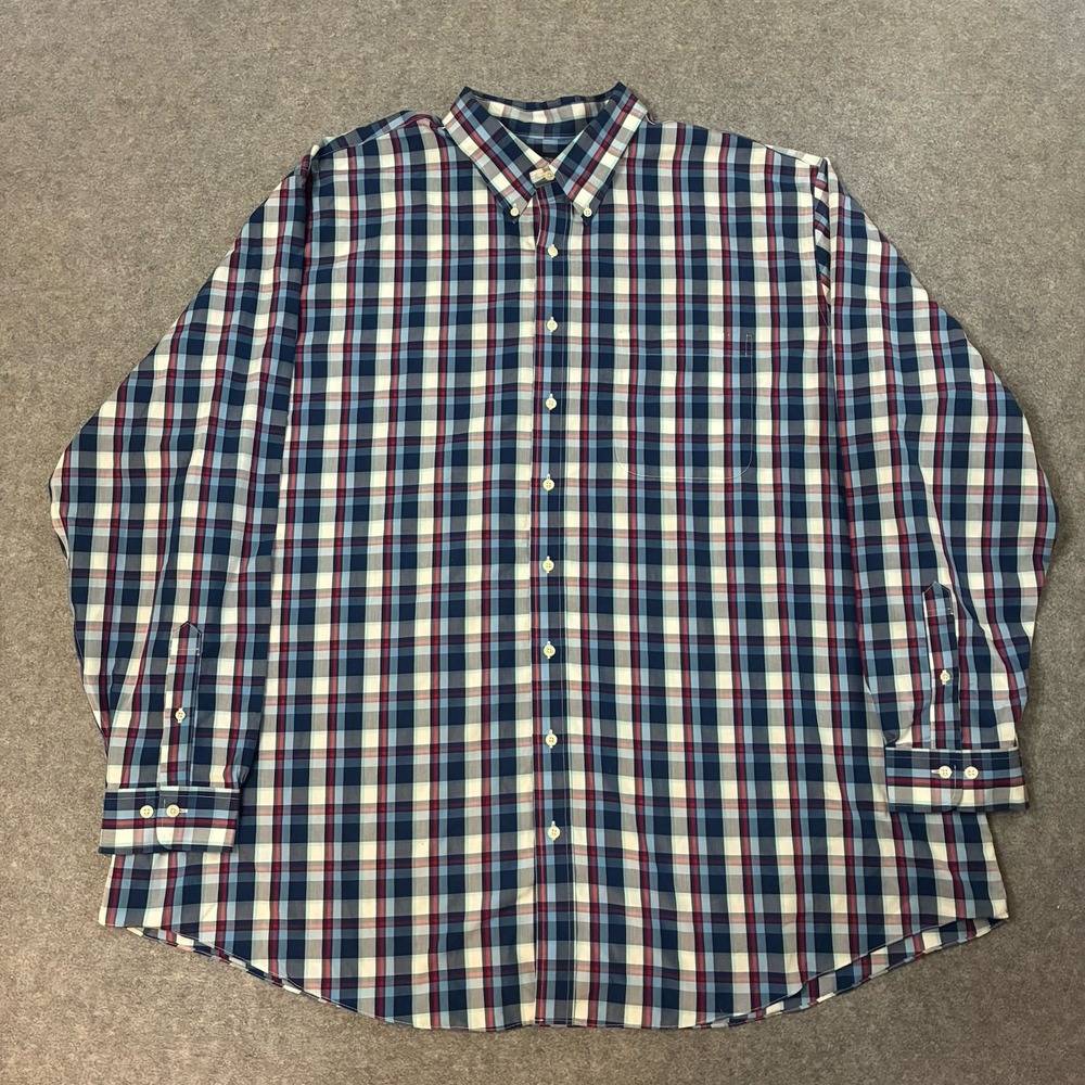 Brooks Brothers Mens 4XLT Long Sleeve Button Down Polo Shirt Non Iron Lot of 3 - Picture 2 of 14